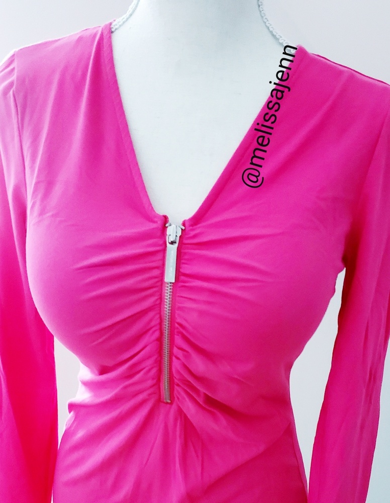 Micheal Kor Half Zipped Long Sleeve